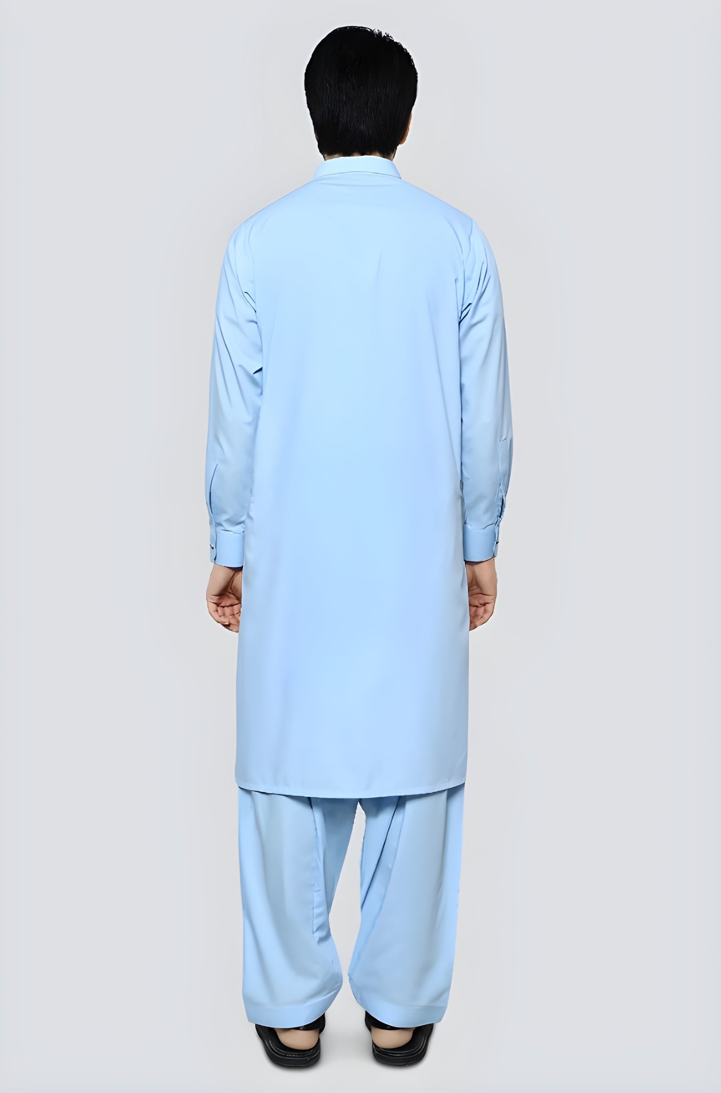 Royal Blue Wash & Wear – Premium Unstitched Suit for Men | The AK Collection