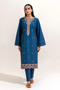 2 PIECE EMBROIDERED KHADDAR SUIT-BLUE BLOOM (UNSTITCHED)