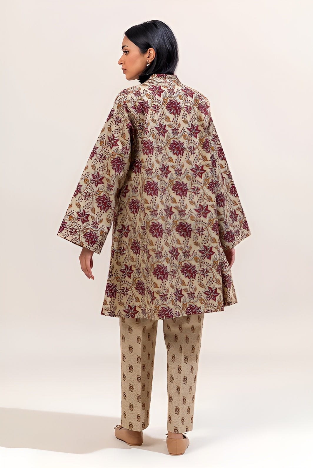 2 PIECE PRINTED KHADDAR SUIT-FLORAL CHARM (UNSTITCHED)