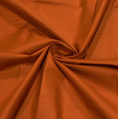 Burnt Orange Wash & Wear Unstitched Suit | The AK Collection