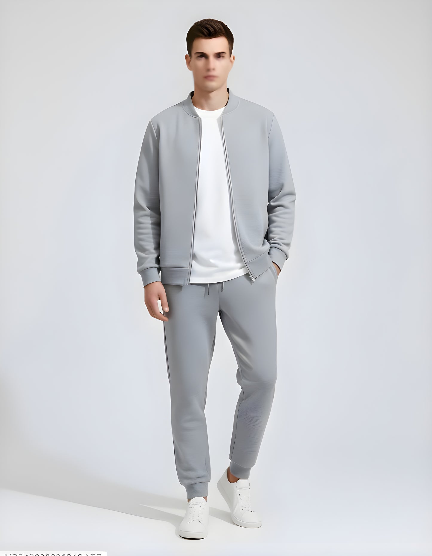 Classic Grey Premium Tracksuit | The AK Collection