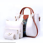 White 3-Piece Designer Handbag Set | The AK Collection