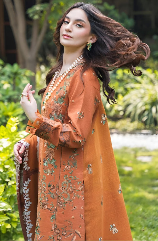 Asifa and Nabeel | Luxury Winter 24 | CARAMEL WL-01