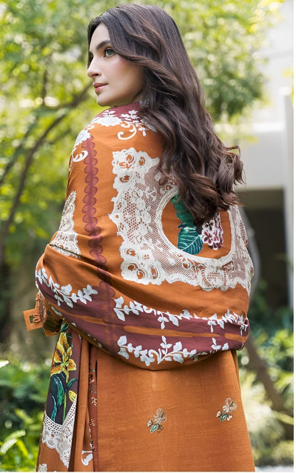 Asifa and Nabeel | Luxury Winter 24 | CARAMEL WL-01